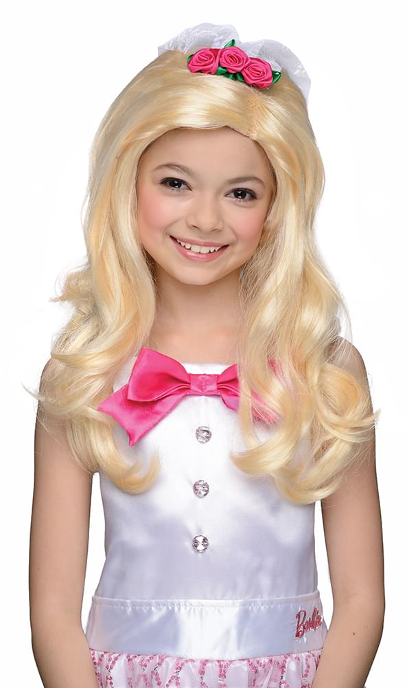 Barbie Bridal Costume Wig Child One Size