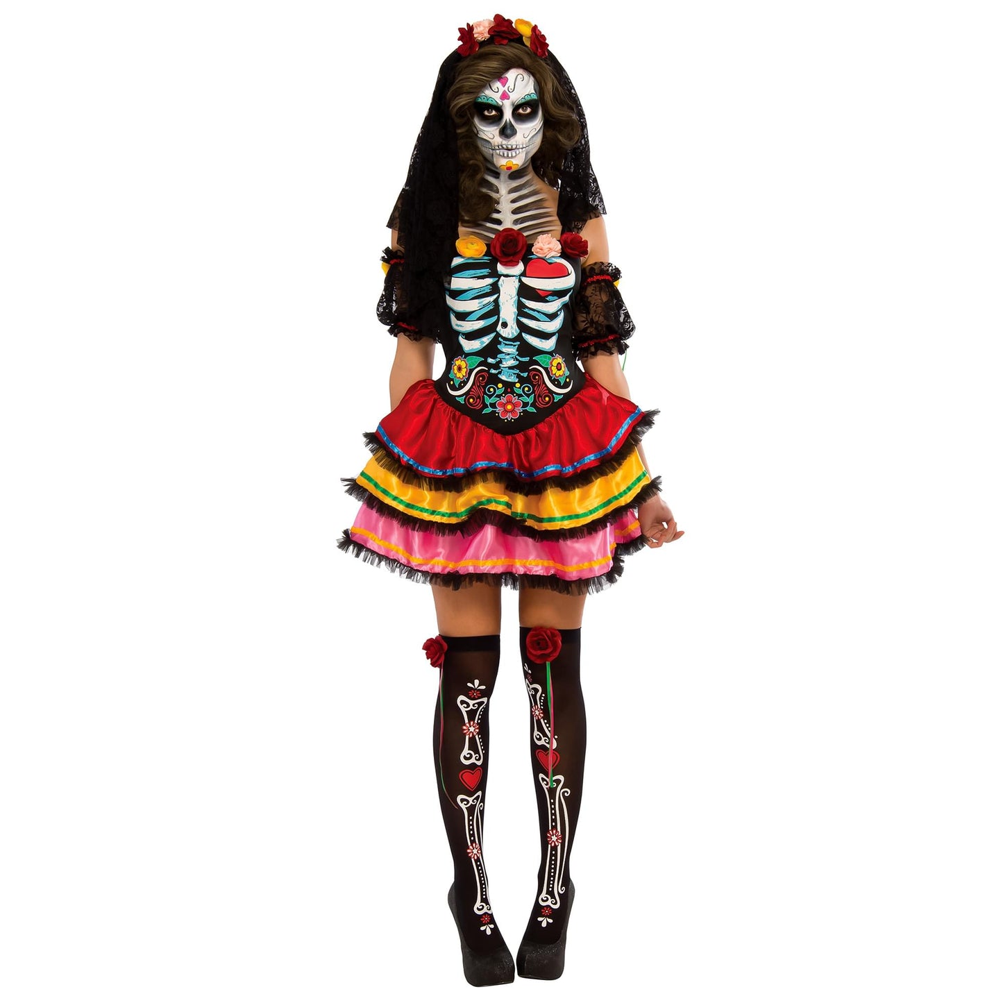 Day Of The Dead Senorita Adult Costume