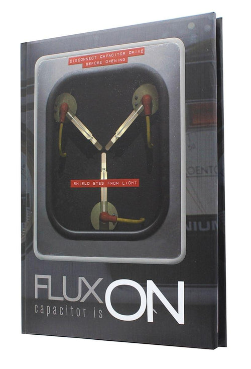 Back To The Future Flux Capacitor Light-Up Hardcover Notebook | 6 x 8 Inches