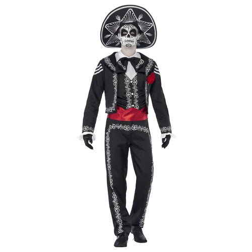 Day of the Dead Senor Bones Adult Costume