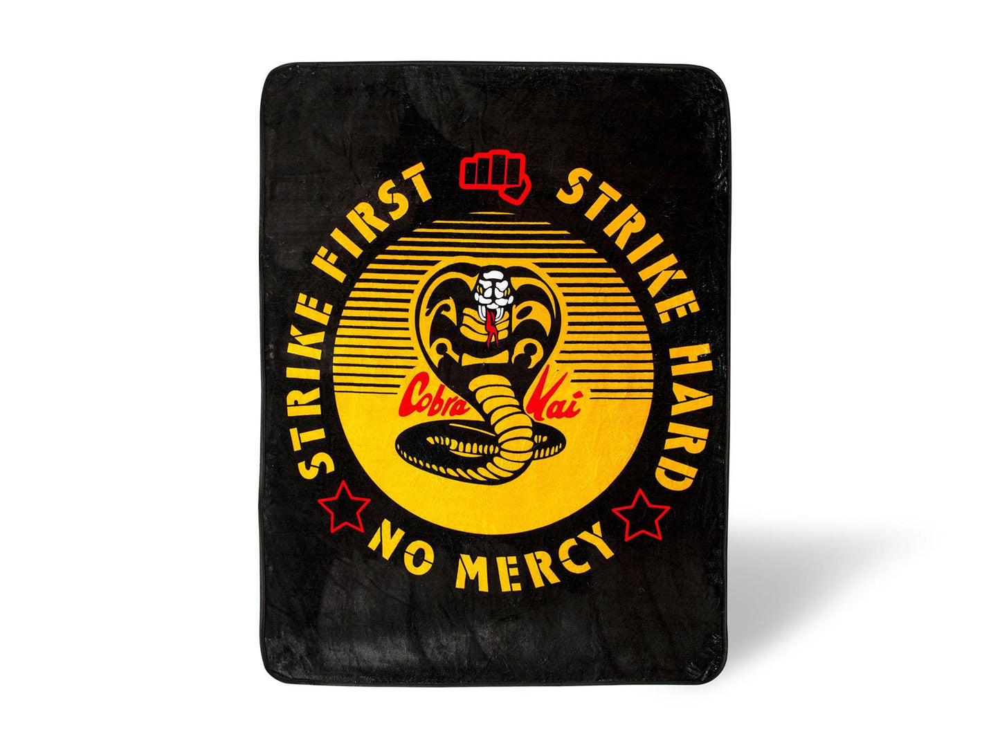 Cobra Kai Strike First Fleece Throw Blanket | 45 x 60 Inches