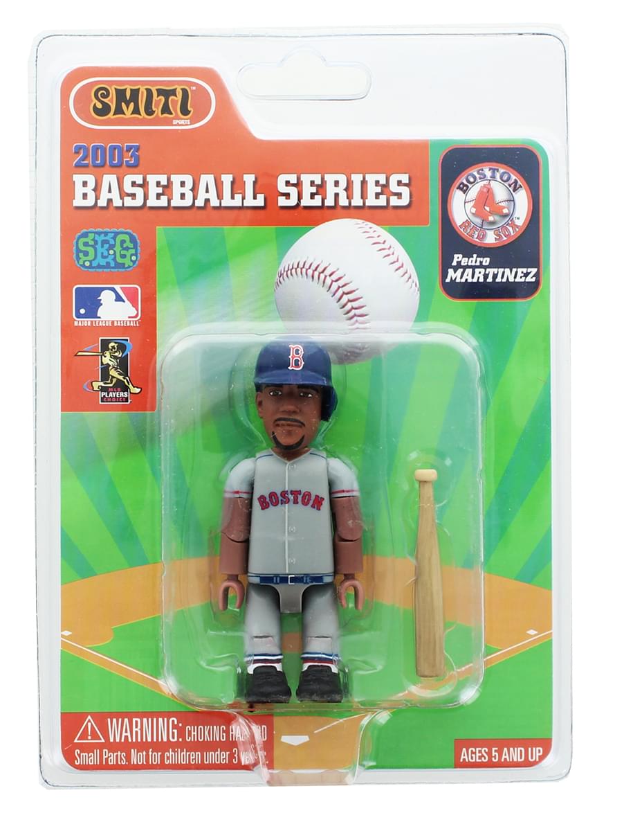 Boston Red Sox MLB Baseball SMITI 3 Mini Figure: Pedro Martinez