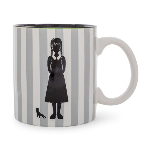 Addams Family Wednesday On Wednesdays We Wear Black Ceramic Mug | 20 Ounces