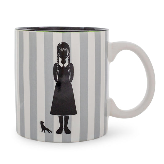 Addams Family Wednesday On Wednesdays We Wear Black Ceramic Mug | 20 Ounces