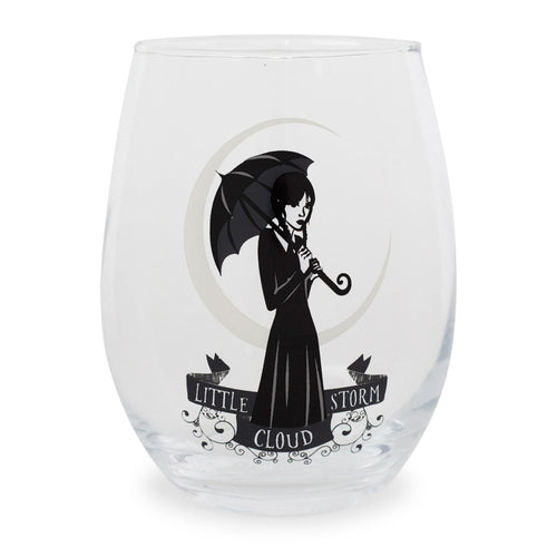 Addams Family Wednesday Little Storm Cloud Stemless Wine Glass | 20 Ounces