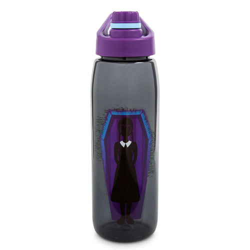 Addams Family What Would Wednesday Do? Water Bottle With Screw-Top Lid
