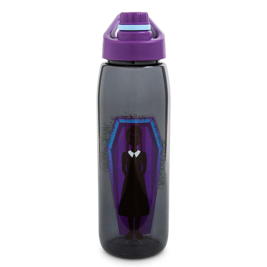 Addams Family What Would Wednesday Do? Water Bottle With Screw-Top Lid