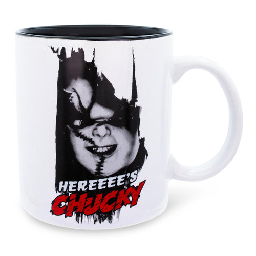Child's Play Here's Chucky Ceramic Mug | Holds 20 Ounces
