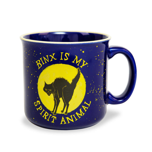 Disney Hocus Pocus Binx Is My Spirit Animal Ceramic Camper Mug | 20 Ounces