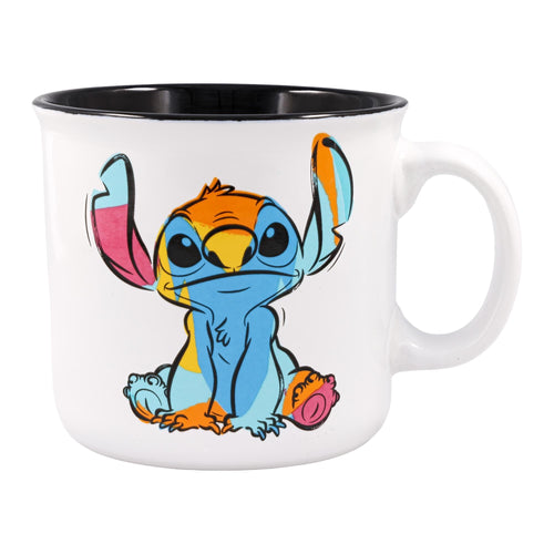 Disney Lilo & Stitch Ohana Ceramic Camper Mug | Holds 20 Ounces