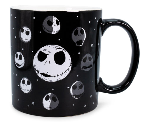 Disney The Nightmare Before Christmas Jack Moon Phases Ceramic Mug | 20 Ounces