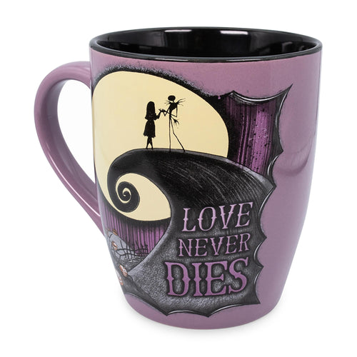 Disney The Nightmare Before Christmas Love Never Dies Ceramic Mug | 25 Ounces