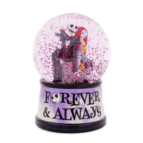 Disney The Nightmare Before Christmas Forever & Always Light-Up Snow Globe