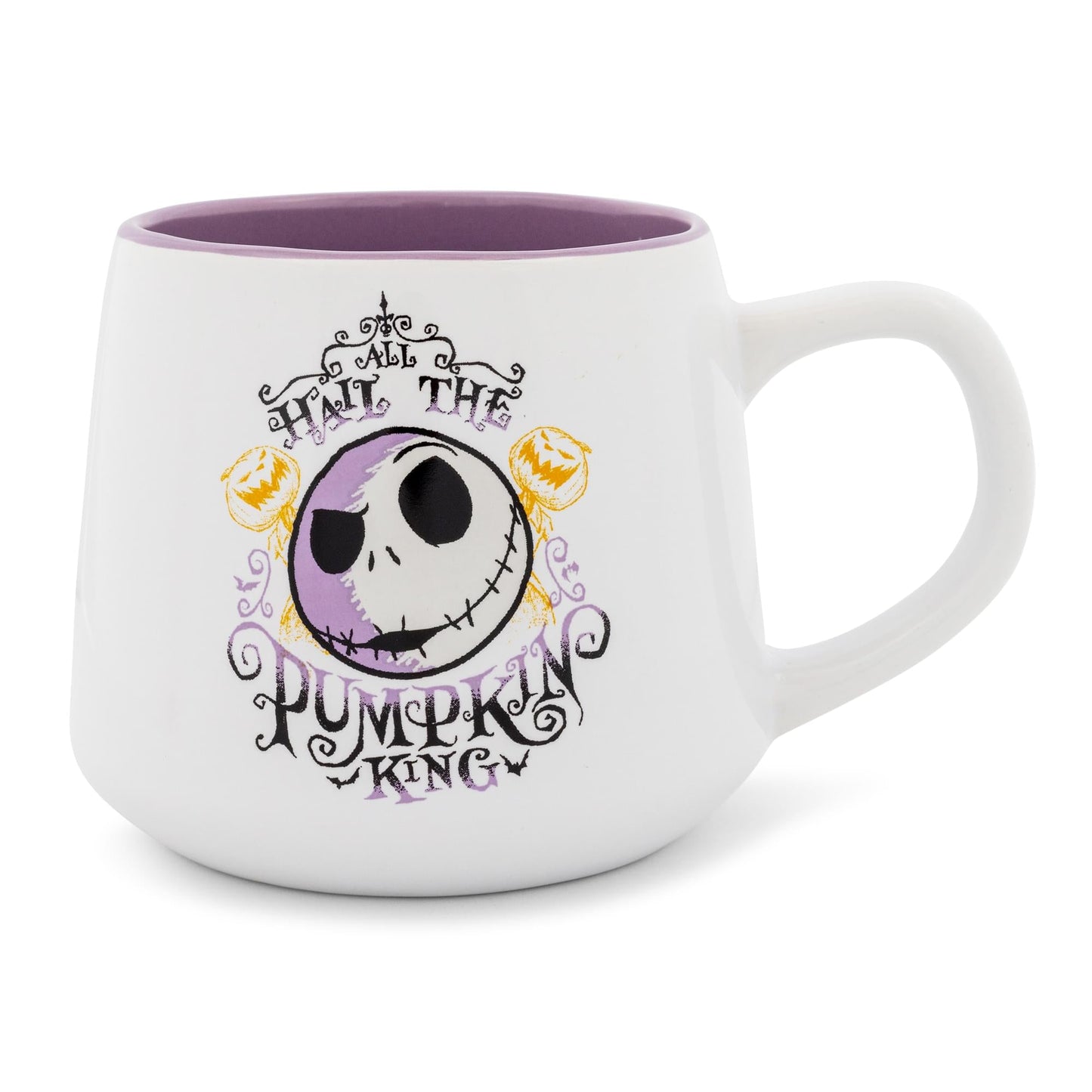 Disney The Nightmare Before Christmas Pumpkin King Tapered Pottery Mug