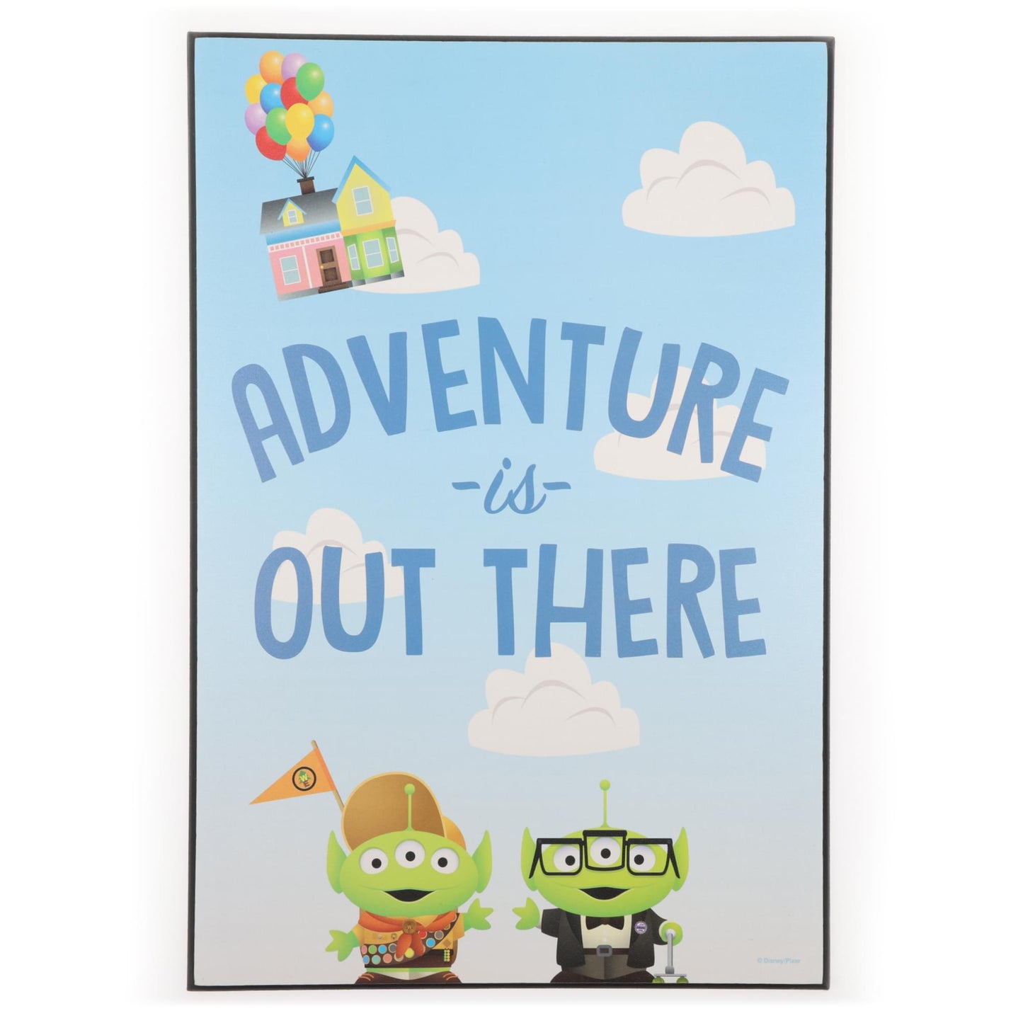 Disney/ Pixar Adventure Is Out There 13 x 19 Inch Framed MDF Wall Art