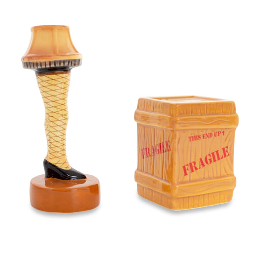 A Christmas Story Leg Lamp Holiday Home Bundle | Mug, Shakers, Mini Snow Globe