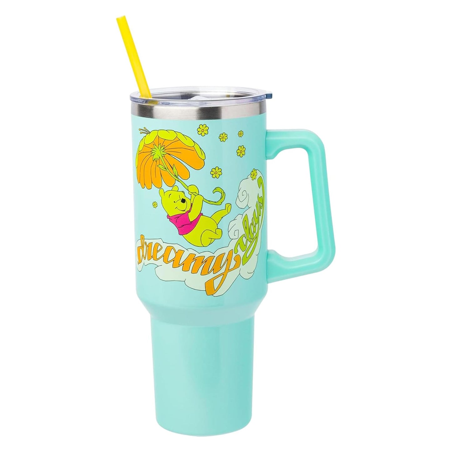 Disney Winnie The Pooh Dreamy Days Stainless Steel Tumbler | Holds 40 Ounces