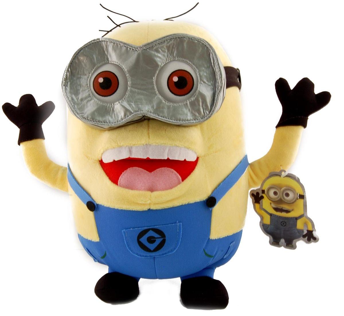 Despicable Me 2, 2 Eyed With Open Mouth Minion Jorge 12 Plush