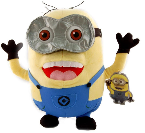 Despicable Me 2, 2 Eyed With Open Mouth Minion Jorge 12 Plush