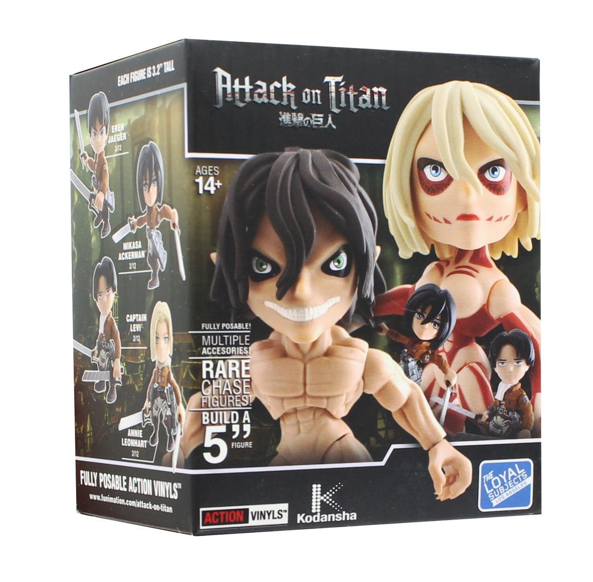 Attack on Titan Blind Box 3 Action Vinyls Series 1, Set of 3