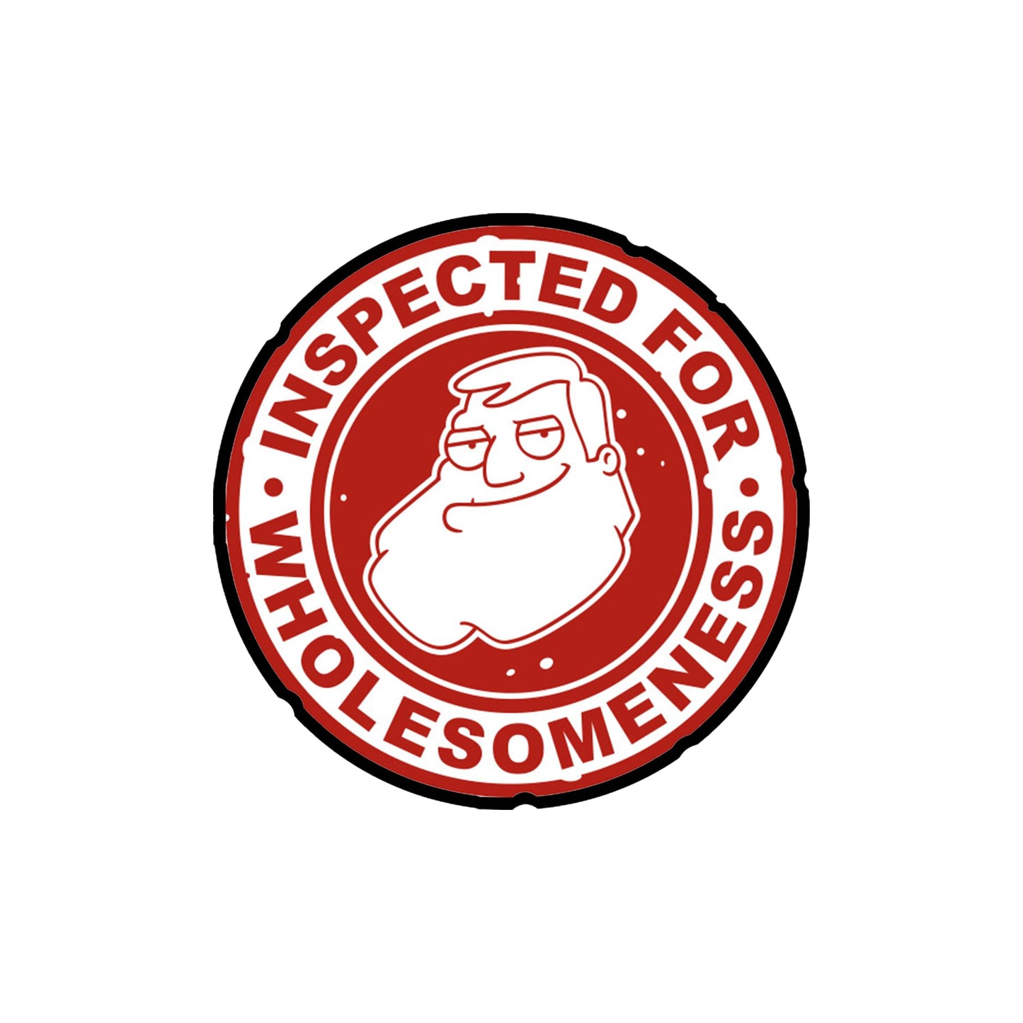 American Dad! Inspected For Wholesomeness Enamel Pin | SDCC 2023 Exclusive