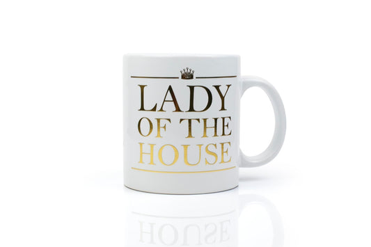 Lady of the House Downton Abbey Inspired Coffee Mug | Large Ceramic Mug | 20 Ounces
