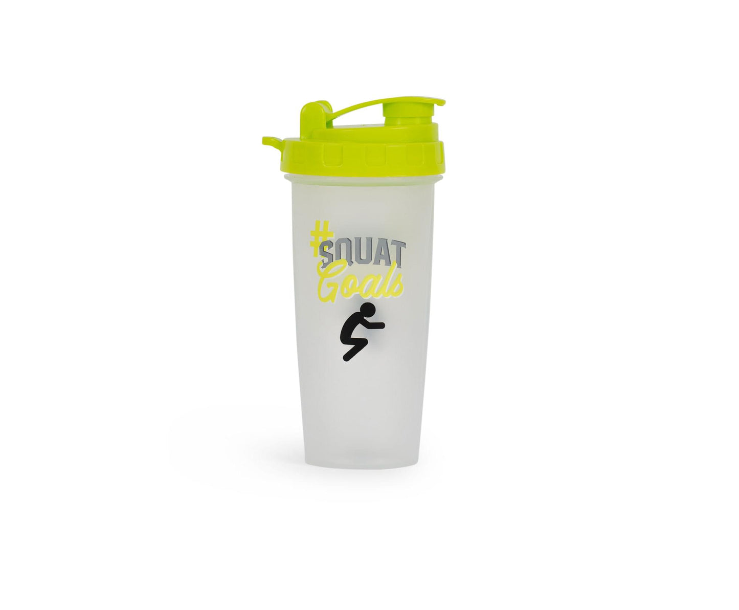 #SquatGoals Plastic Shaker Bottle | Holds 20 Ounces
