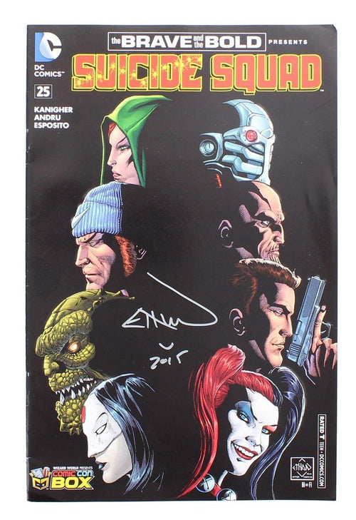DC Comics Suicide Squad #25 | Comic Con Box Color Cover | AUTOGRAPHED - Ethan Van Sciver