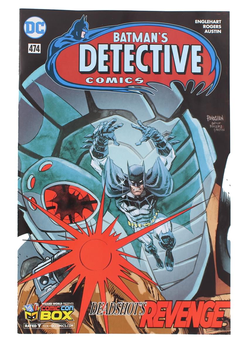Batman's Detective #474 Comic (Comic Con Box Variant Cover)
