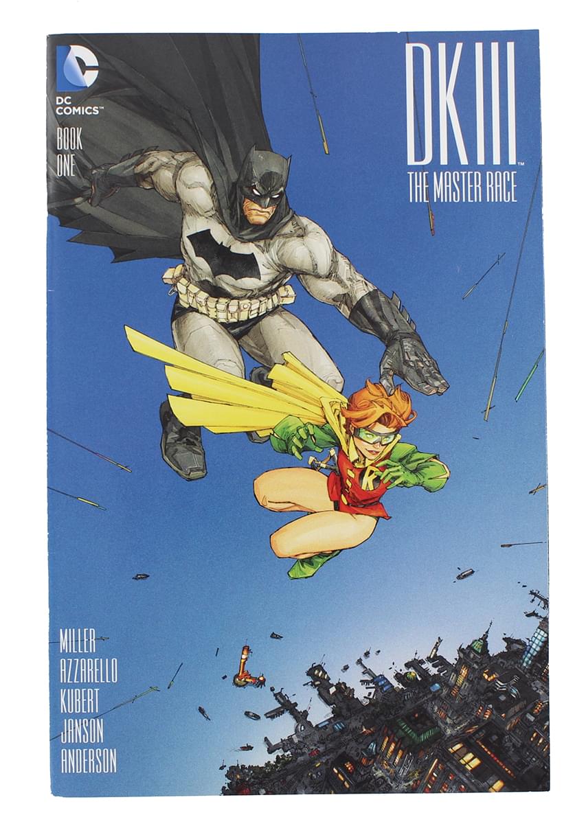 Batman Dark Knight III The Master Race #1 Comic (Comic Con Box Color Cover)