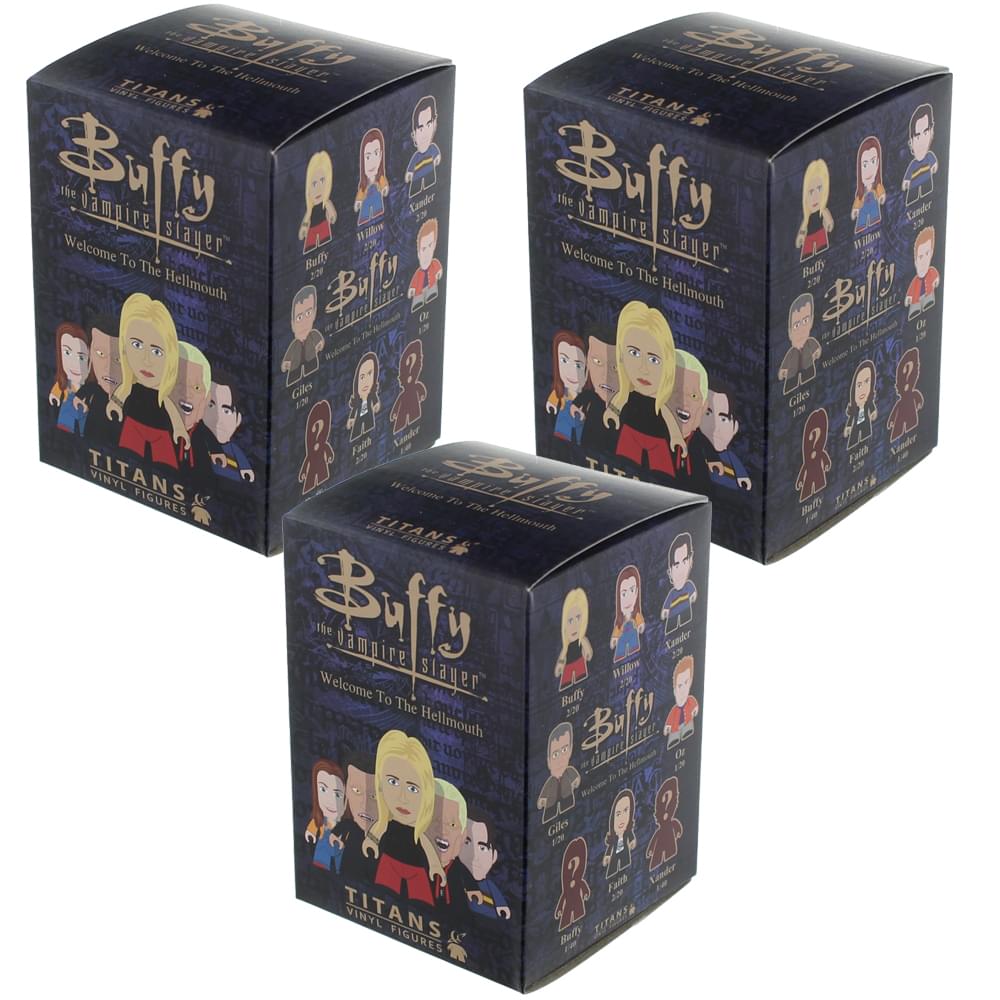 Buffy the Vampire Slayer Welcome to the Hellmouth 3 Titan Vinyl Figures, Case of 20