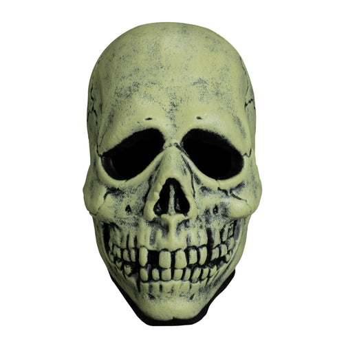 Don Post Studios Glowin Ghoulies Skull Adult Vinyl Costume Mask