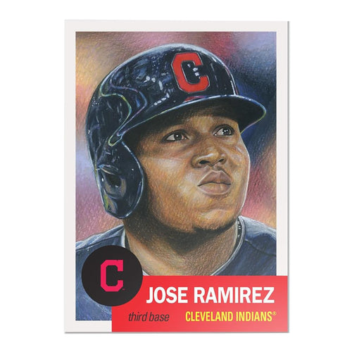 Cleveland Indians #20 Jose Ramirez MLB Topps Living Set Card