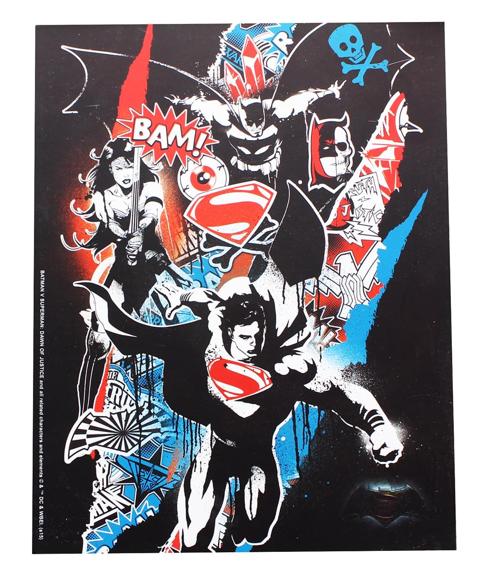 Batman v Superman: Dawn of Justice 7.5 x 9.5 Wall Plaque