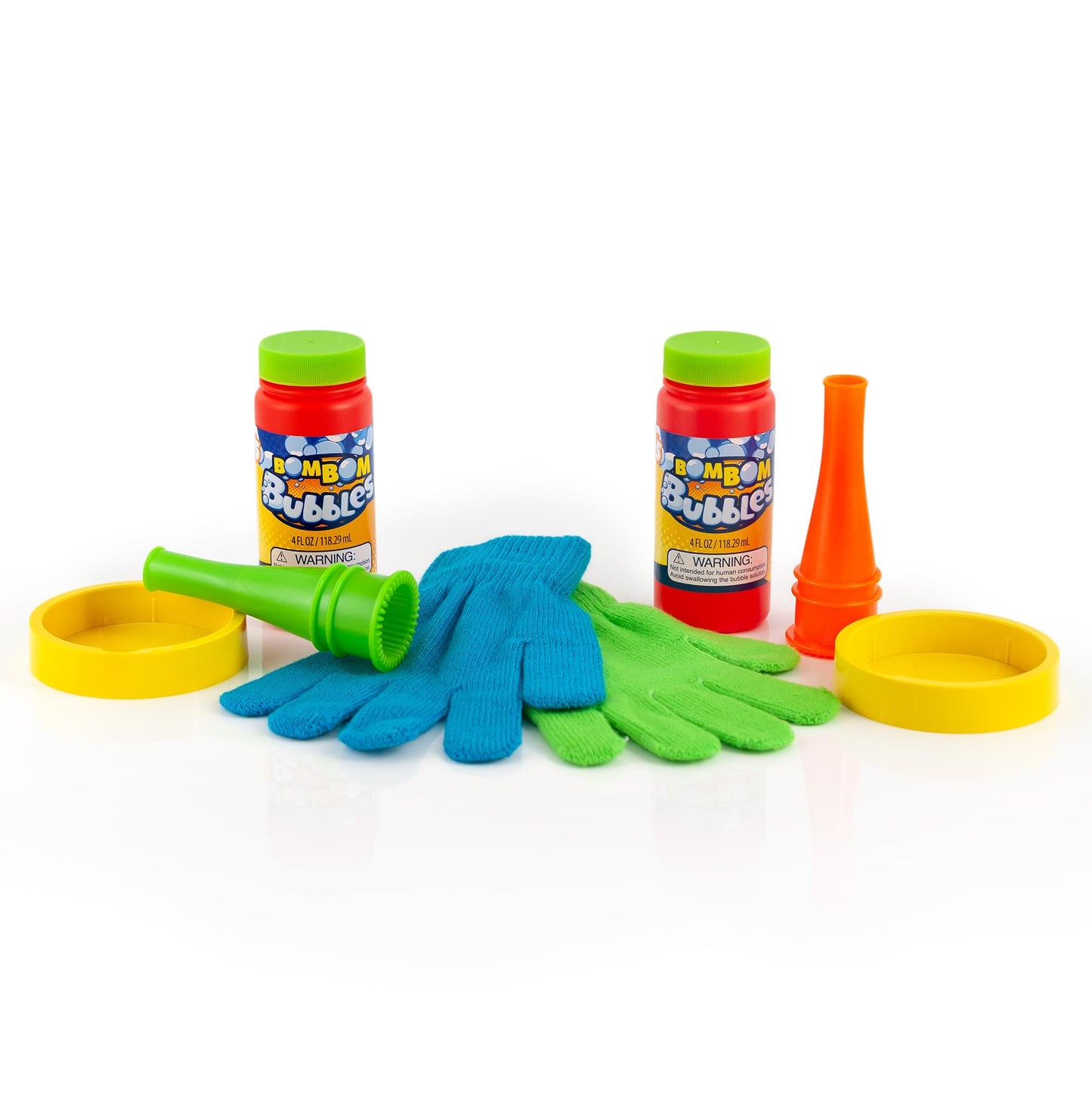 BomBom Bubbles Magic Gloves Dual Pack | Create An Unpoppable Bubble Experience