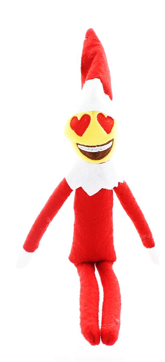 Emoji 8 Christmas Elf Heart Eyes
