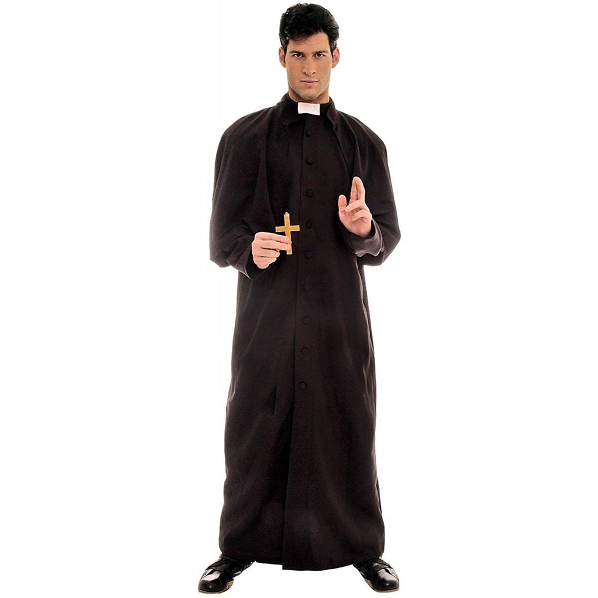Deluxe Priest Adult Costume: One Size
