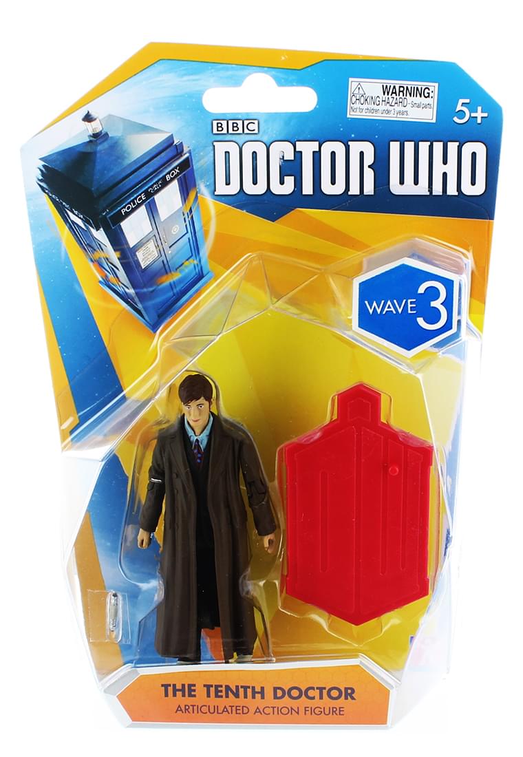 Doctor Who Wave 3 3.75 Action Figure Tenth Doctor