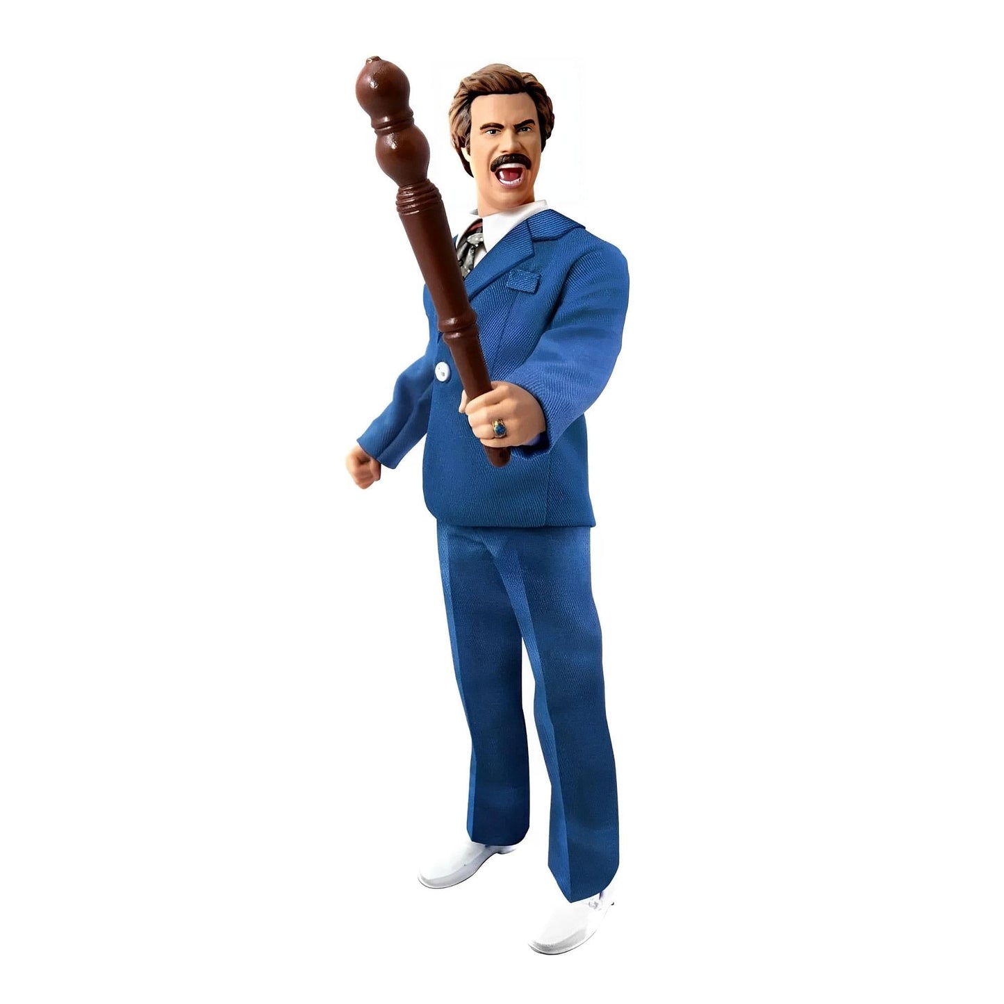 Anchorman 8 Retro Style Action Figure: Battle Ready Ron Burgundy
