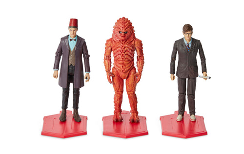 Doctor Who 3.75 Day of the Doctor Action Figure 3-Pack