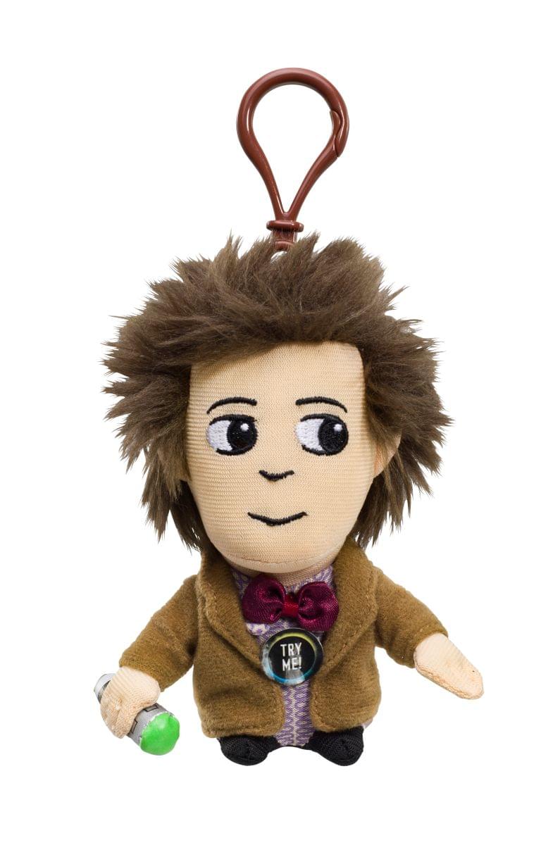 Doctor Who 4 Matt Smith Talking Plush Clip On