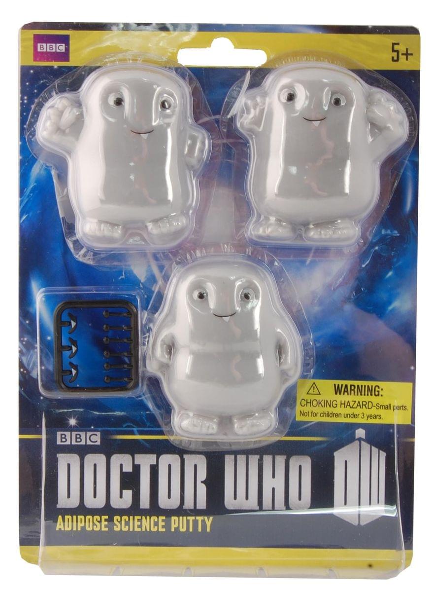 Doctor Who Adipose Putty Pack of 3 Stress Toy