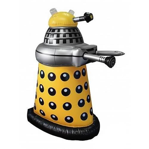 Doctor Who Small Inflatable 30 Desk Yellow Dalek