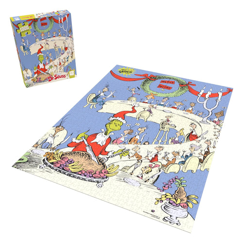Dr. Seuss The Grinch Feast 1000 Piece Jigsaw Puzzle