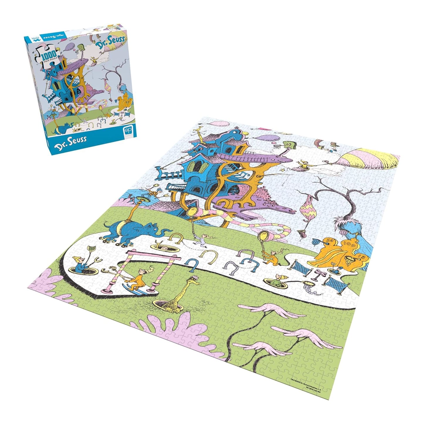 Dr. Seuss Oh, The Places You'll Go 1000 Piece Jigsaw Puzzle