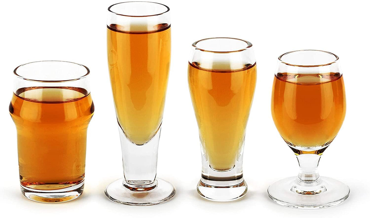 Craft Shots 1.2 - 2.4oz Shot Glasses | Set of 4