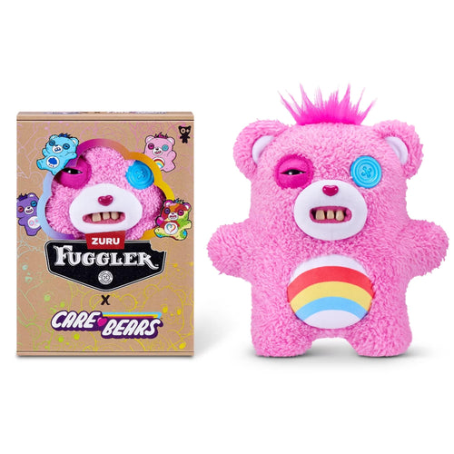 Care Bears x Fuggler 9 Inch Plush | Cheer Bear