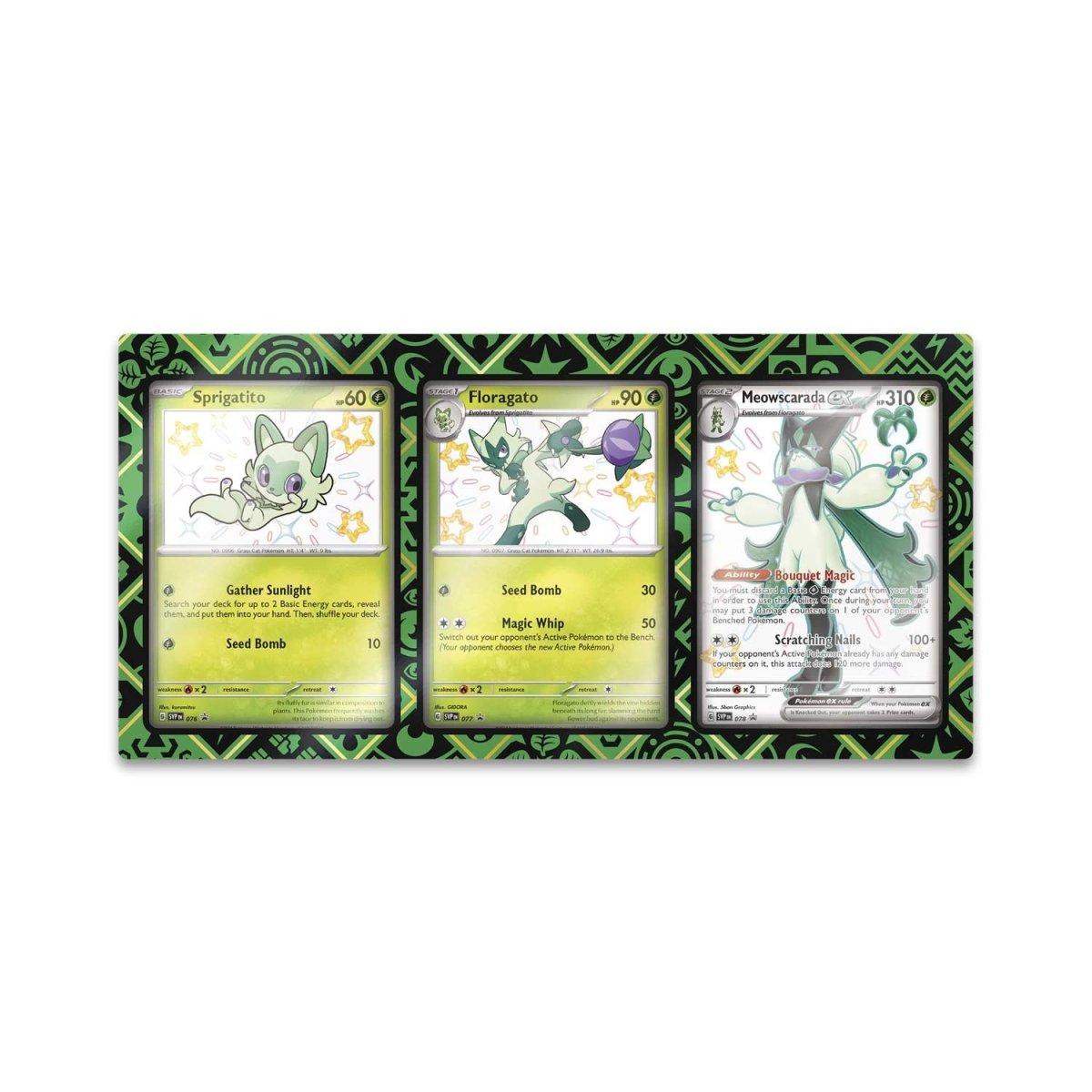 Akrylhållare till Pokémonkort - Paldean Fates Premium Collection (Kort ingår ej)