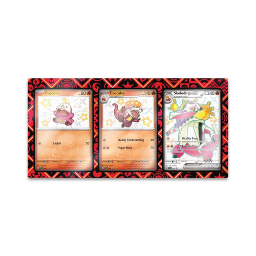 Akrylhållare till Pokémonkort - Paldean Fates Premium Collection (Kort ingår ej)
