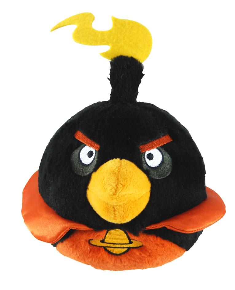 Angry Birds Space Powerbomb Black Bird 5 Basic Plush